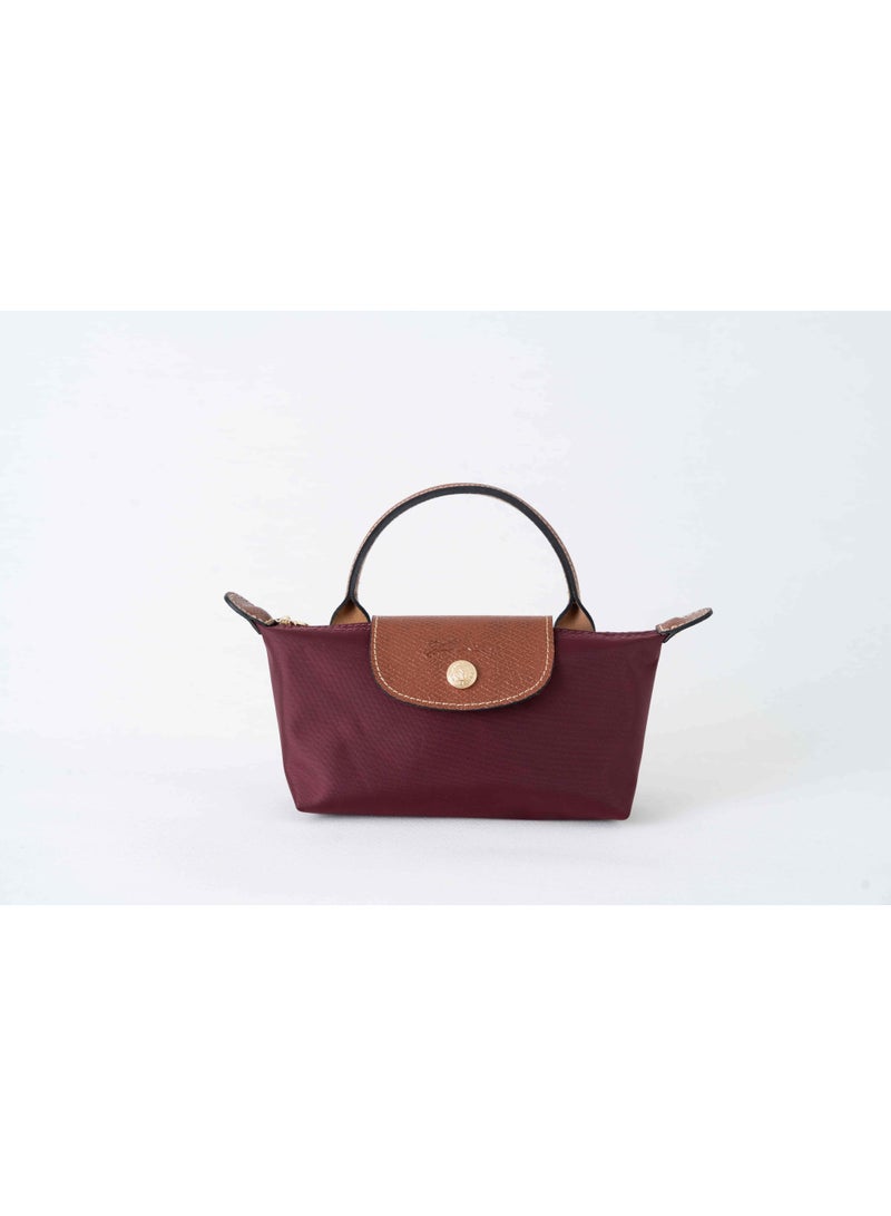 Longchamp French Longchamp Women's classic fashion versatile mini makeup bag handbag shoulder bag camera bag handheld small bag Mini Red Classic - Image 3